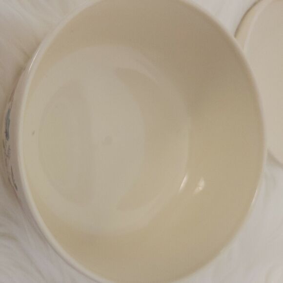 Vtg Hankook Powder Jar Trinket Jewelry Box Lid Multi Color Floral Flowers Korea - Picture 10 of 12